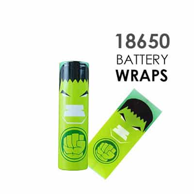 Plastic Wraps for 18650 Battery - 2 Pack